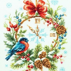 Counted Cross Stitch Kit MAGIC NEEDLE 100-243 - &quot;Christmas Time&quot;