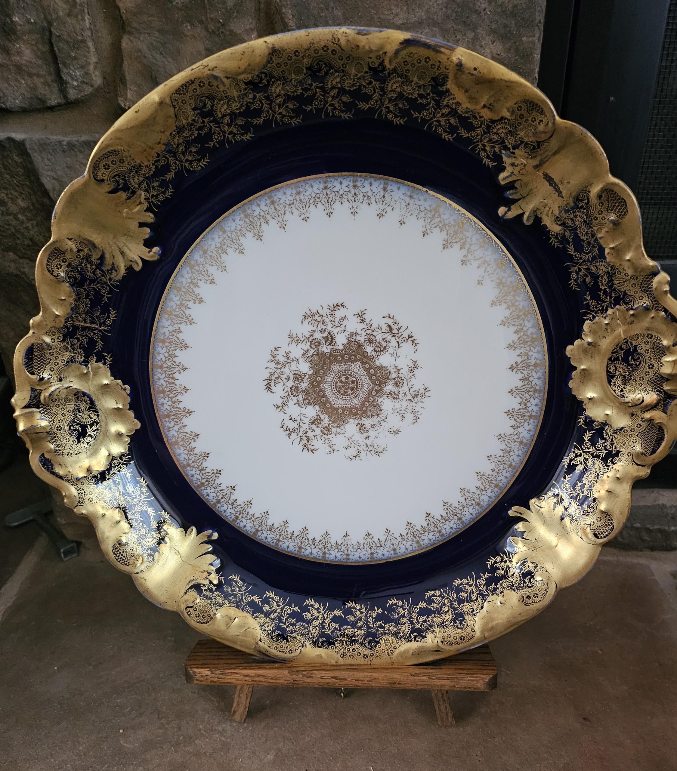 Limoges Blue Floral - Etsy Limoges Blue Floral - Etsy