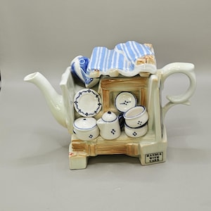 Vintage Paul Cardew China Stall Mini Teapot; Decorative teapot