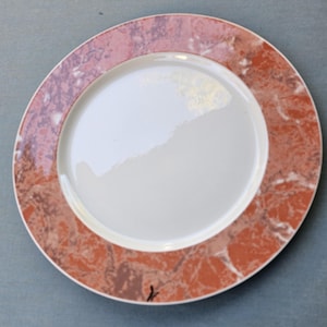 Villeroy & Boch SIENA Rose Pink Marbled Dinner Plate