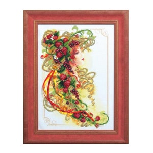 Beaded Embroidery Kit - "GENEROUS SUMMER"