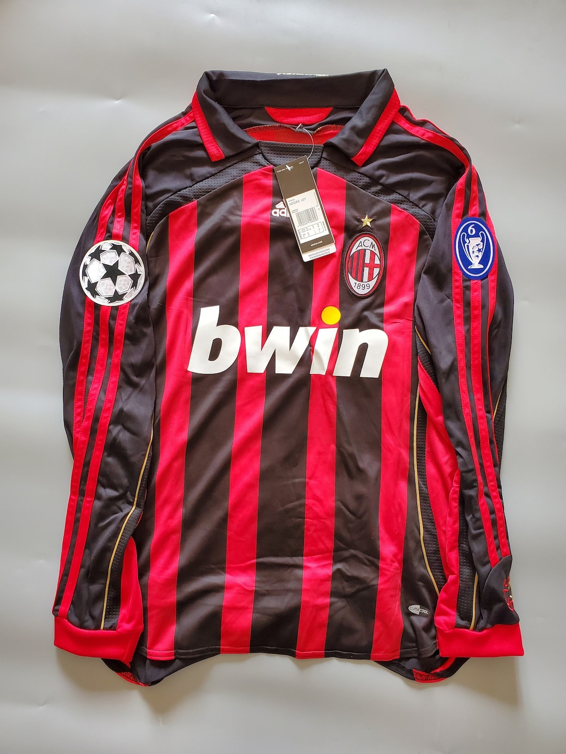 Vintage Soccer Jersey AC Milan 20062007 Home 22 KAKA Jersey Etsy