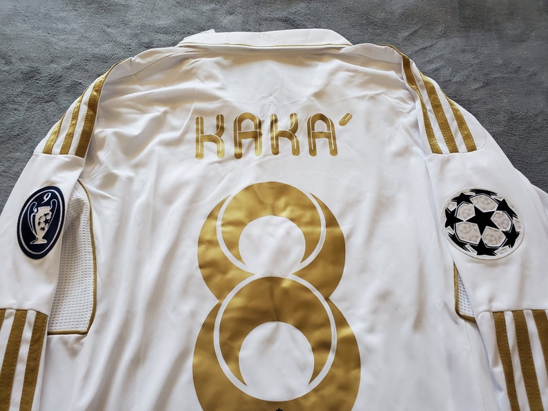 Vintage Soccer Jersey 8 KAKA Real Madrid 2011-2012 Home | Etsy