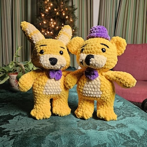 Fredbear & Spring Bonnie Crochet