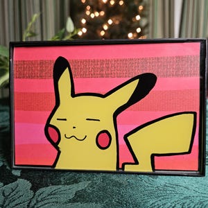 Content face Pikachu