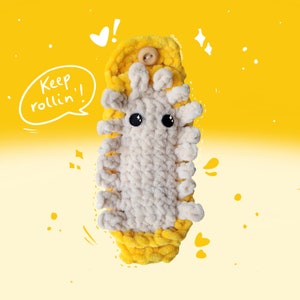 Amigurumi: Yellow isopod