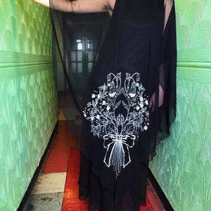 Jean Varon Vintage 70s evening dress