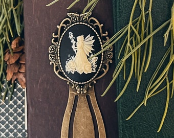Fairy Cameo Bookmark: Vintage Style Planner Page Marker