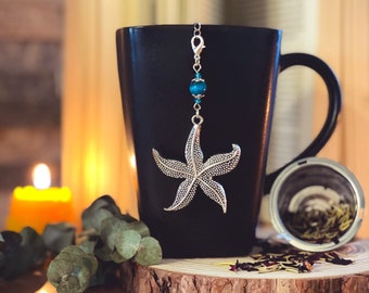 Starfish Tea Steeper | Loose leaf Tea Strainer | Herbal Tea Infuser | Tea Diffuser | Tea Accessory Gifts | High Tea