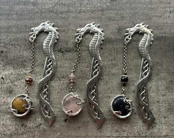 Dragon metal Bookmark: Book Lover Gift