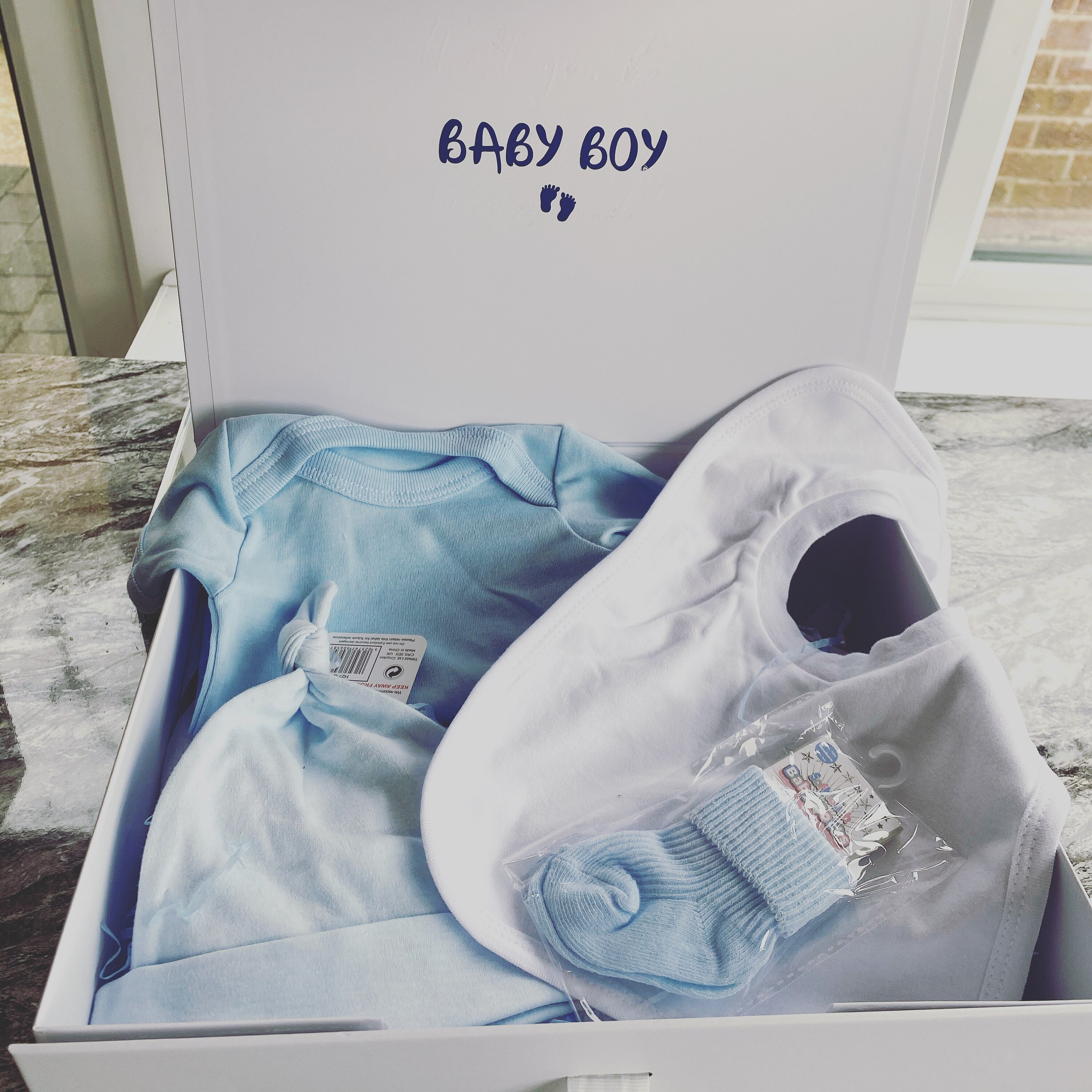 Gender reveal gender reveal box baby box Etsy
