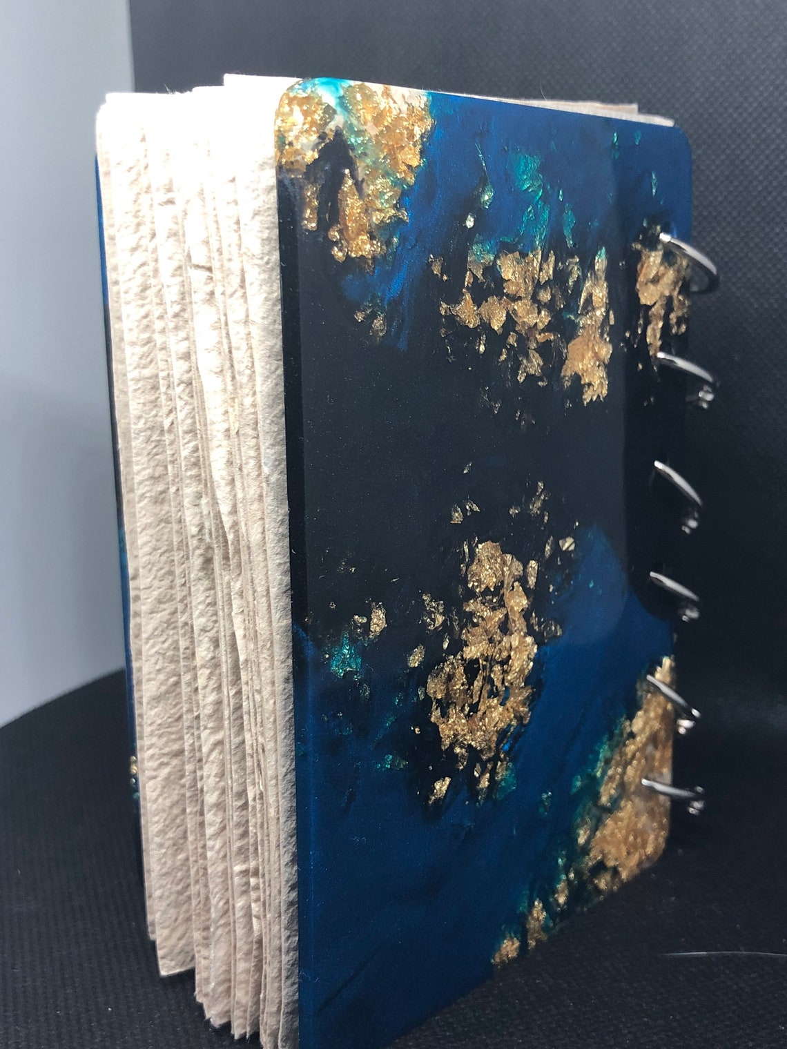 15 page resin notebook with handmade pages Etsy