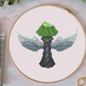 Green Ward Cross Stitch Pattern / Instant PDF Download