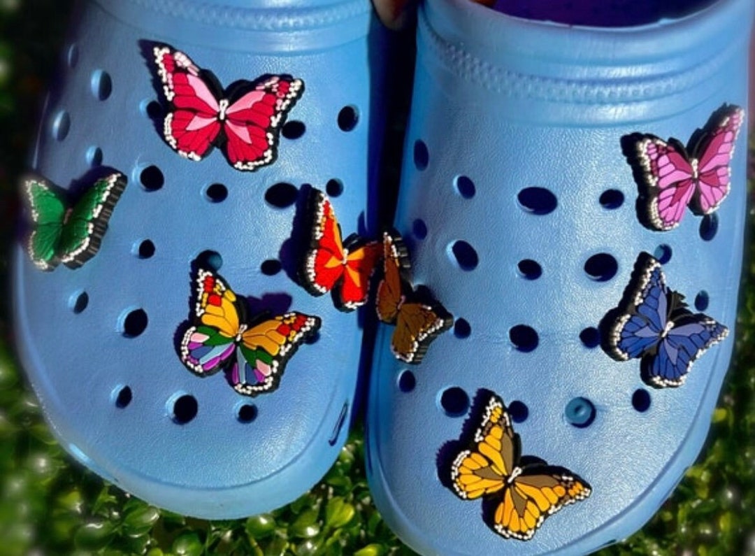 Fangs Crocs Butterfly Crocs Charms | Insect Fangs Charms | Crocs Charms Bundle ...