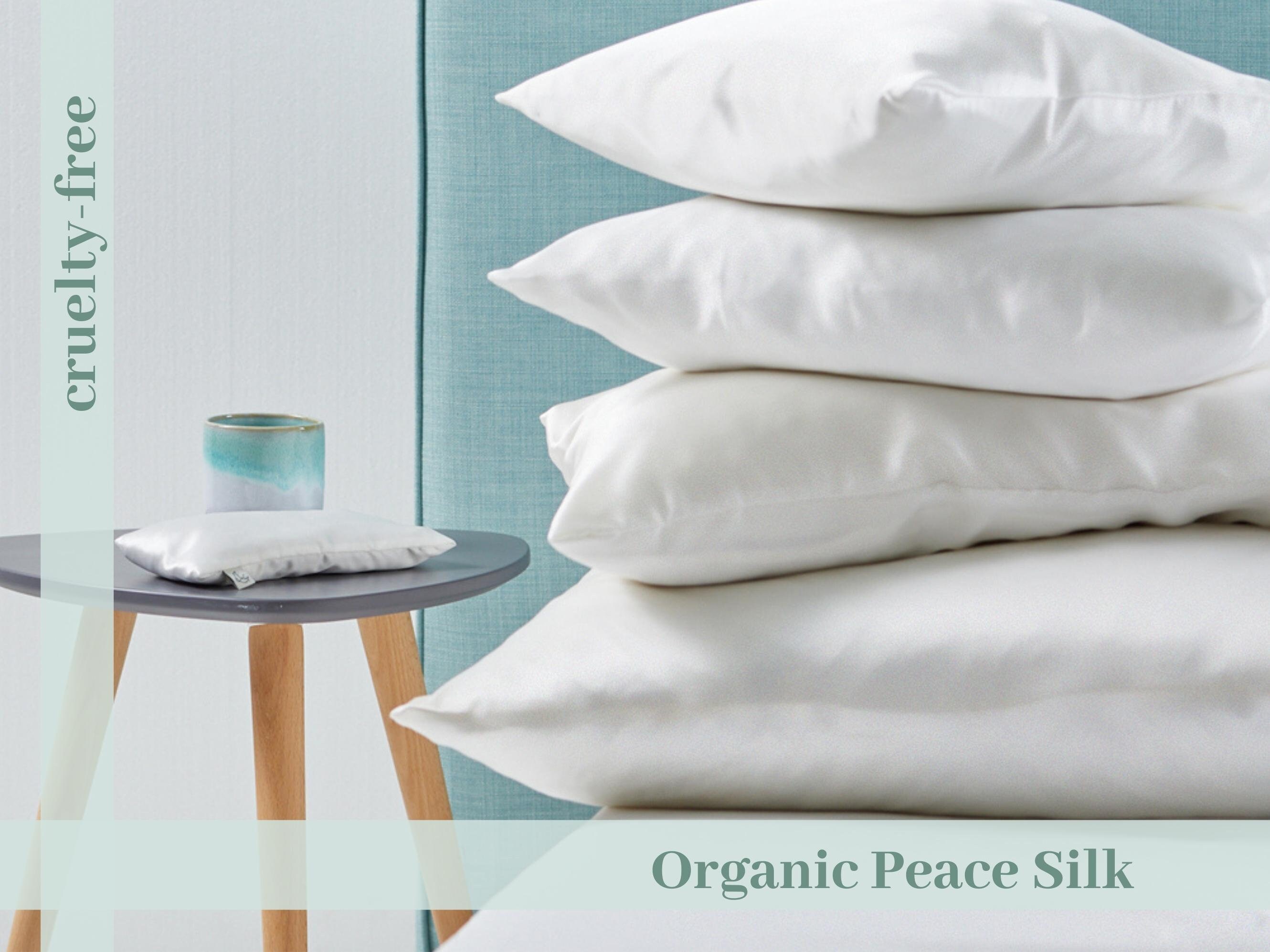 Peace Silk Pillowcase - Sustainable Silk Pillowcase