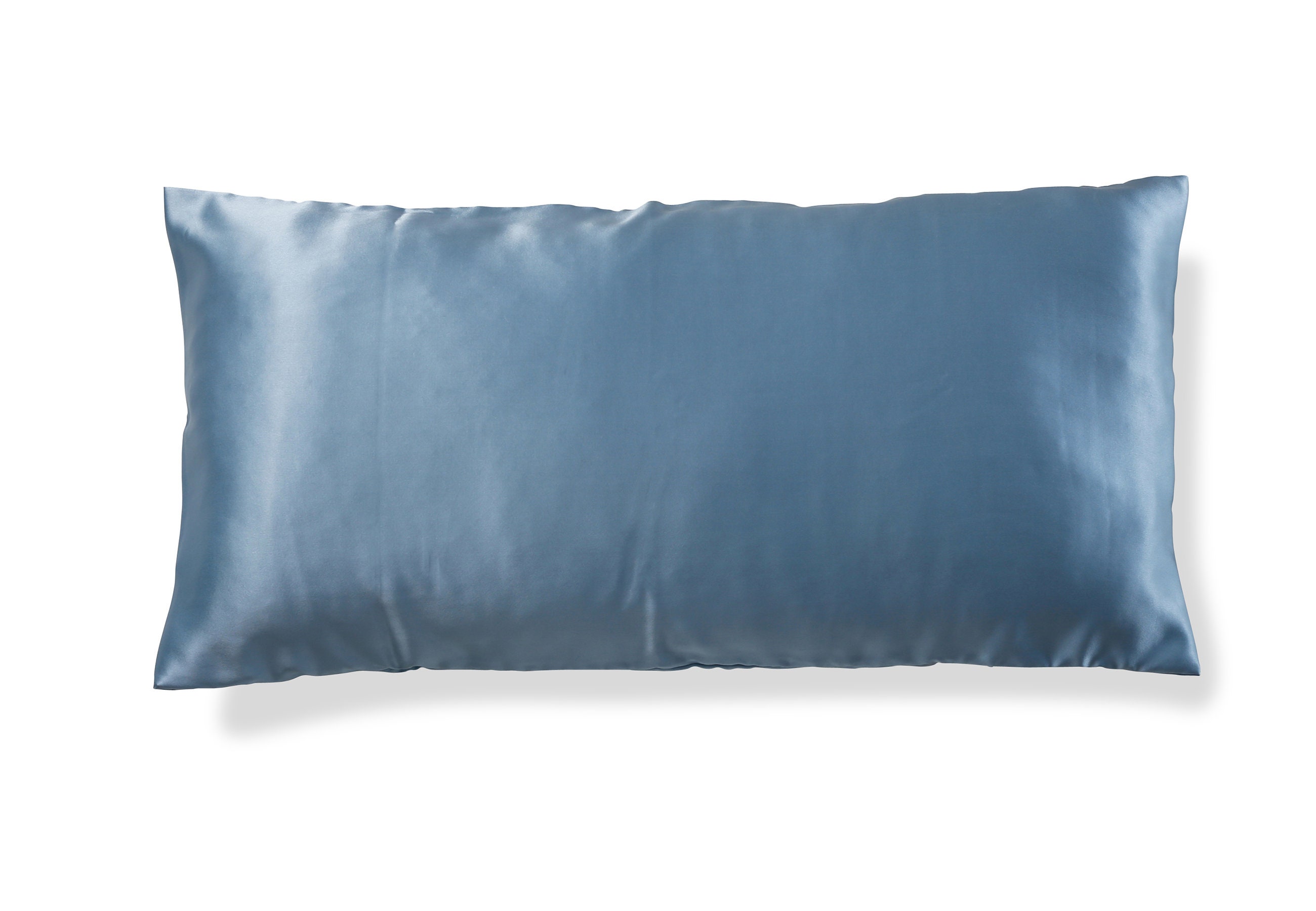 Silk Pillow, Blue, Hair Protection, Skin Care, Pillowcase Ahimsa Silk