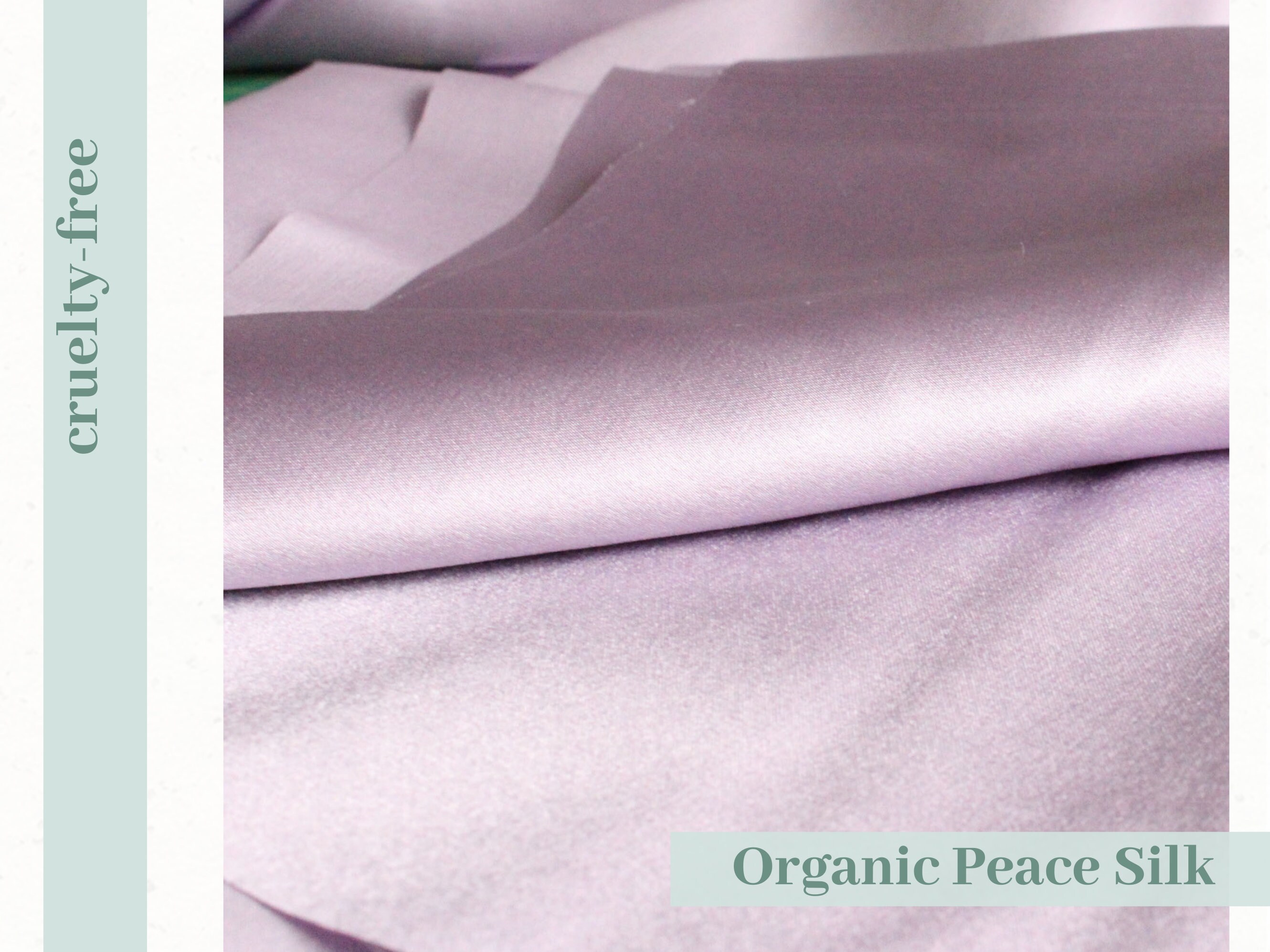 Ahimsa Silk Silk Satin Peace Silk Silk Fabric by the Meter Etsy Singapore