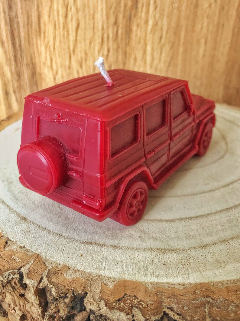 Car Shaped Candle Gift Idea Unique Gift Hand Made Candle Etsy