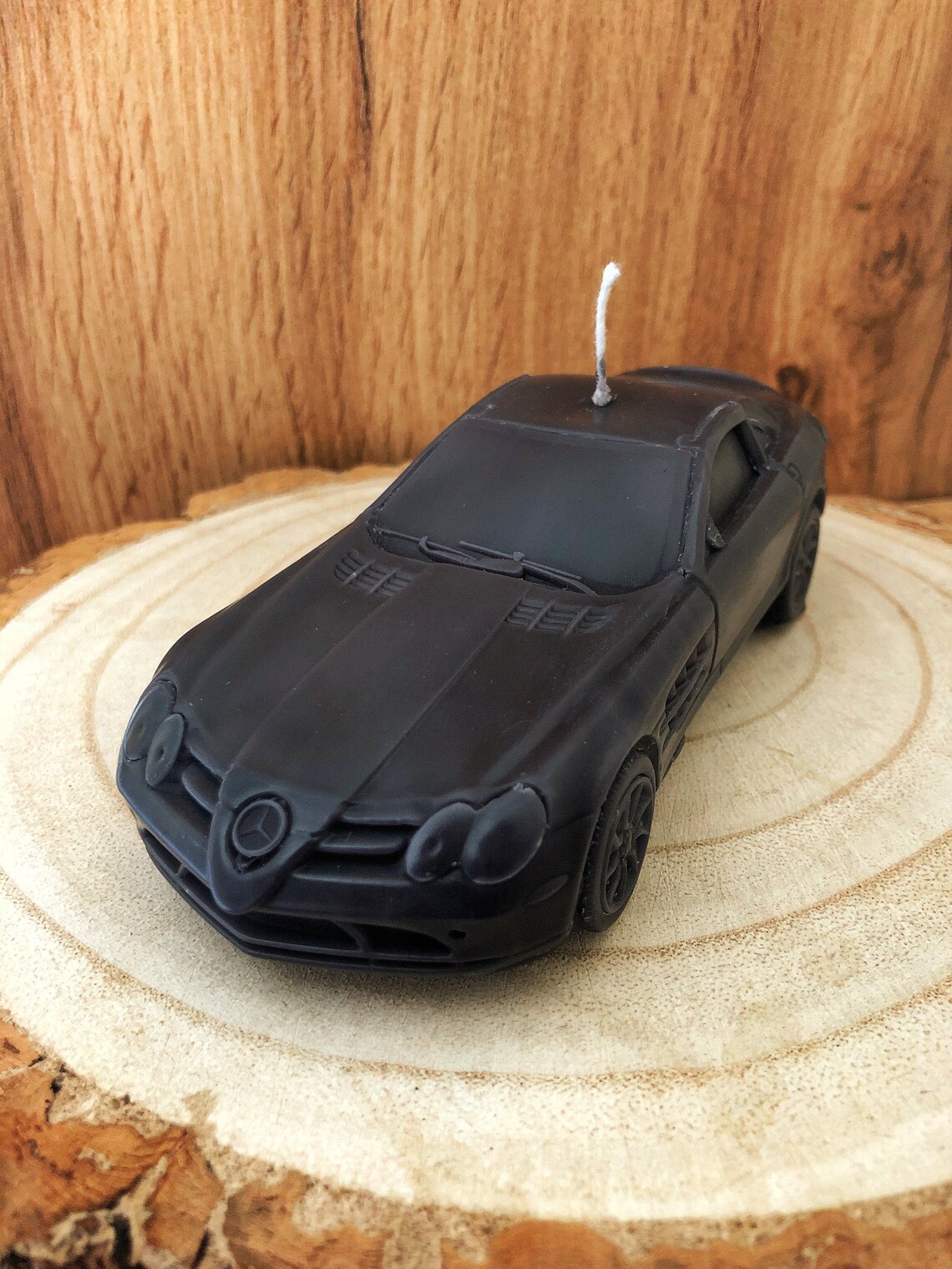 Car Shaped Candle MercedesBenz Slr Mclaren Gift idea Etsy