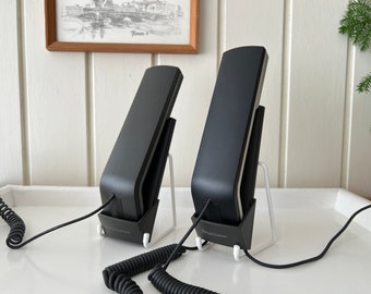 Beocom 1401 Corded Analogue Telephone | Sold as the Pair | Bang & Olufsen | Design by Martin Iseli 1996