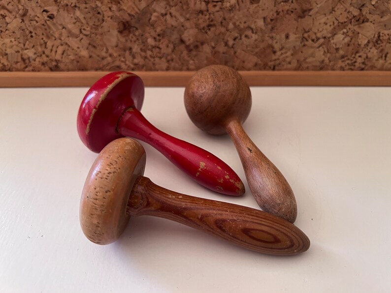 Vintage Darning Mushroom Tools Bundle of 3 Pieces Etsy