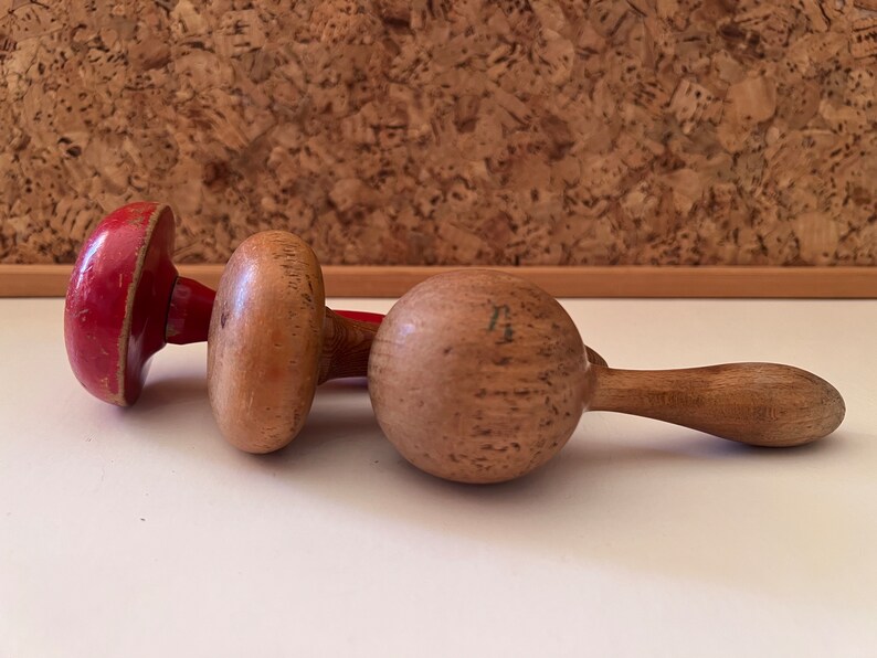 Vintage Darning Mushroom Tools Bundle of 3 Pieces Etsy