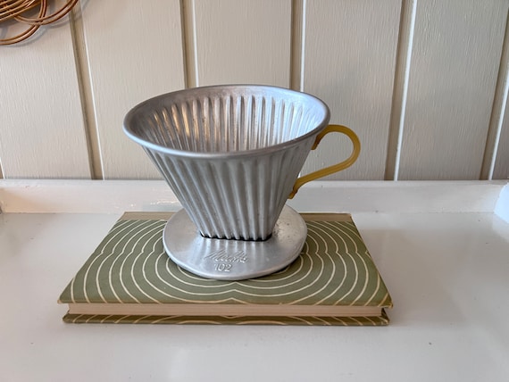 VTG 60's. Coffee Dripper No. 102 by Melitta, Pale Green
