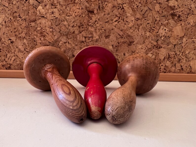 Vintage Darning Mushroom Tools Bundle of 3 Pieces Etsy