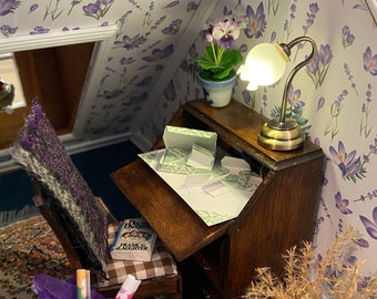 Caja en miniatura de papelería