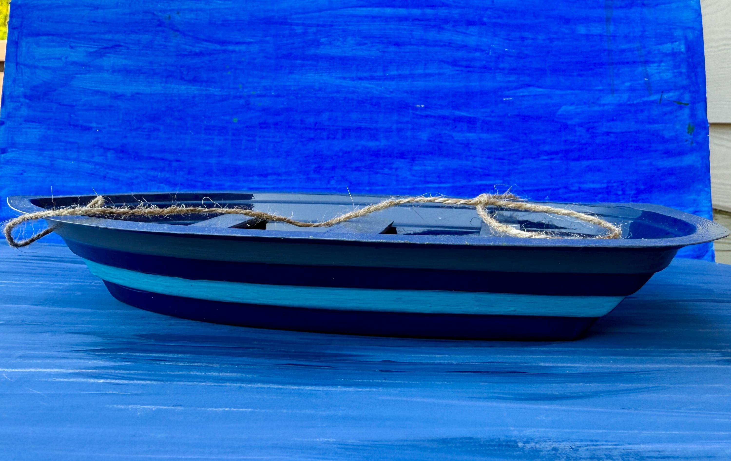 Bateau de pêche miniature
