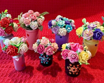 Mini Floral Vases for Mother’s Day