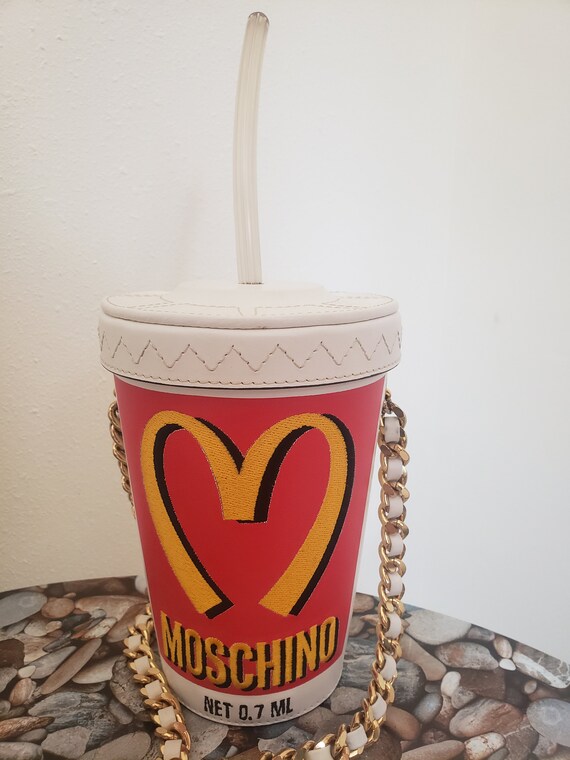 Rare Moschino Vintage Red Heart Bag - The Nanny Fran Fine