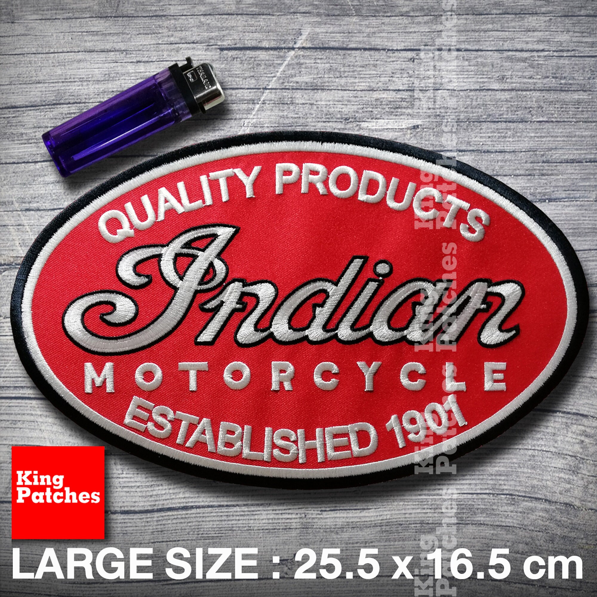 Large Size INDIAN MOTORCYCLE Patch Iron su Custom Unique | Etsy
