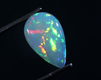 Stone For Ring And Jewelry 1.80 Cts 100/%Natural Ethiopian Beautiful Polished Opal October Birthstone Opal Calibrated Opal Gift For Her