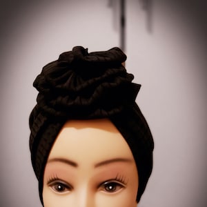 Auto gele africano, gorra de turbante para mujer, diadema, gorra de alopecia, turbante de envoltura automática, sombrero de quimioterapia, tocado, sombrero de turbante de moda, turbante preatado