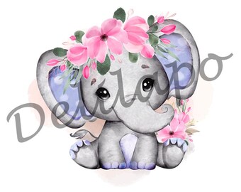 Free Free 116 Baby Elephant Svg Etsy SVG PNG EPS DXF File