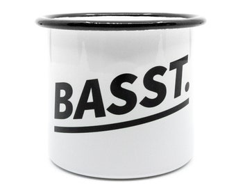 Bayerische Emaille Tasse - Basst