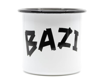 Bayerische Emaille Tasse - Bazi