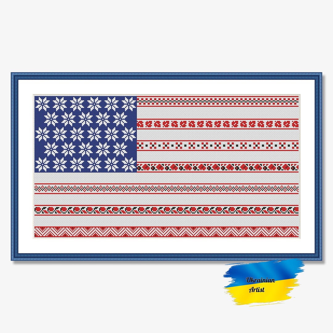 free fourth of july cross stitch patterns