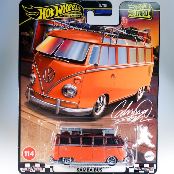 Hot Wheels Premium VW Samba Bus - Hot Wheels Boulevard - Etsy