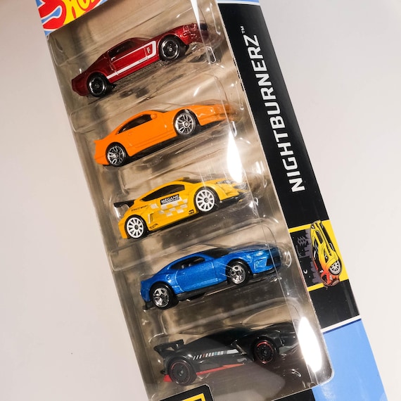 Buy Hot Wheels Nightburnerz Five Pack (2024) - Unleash the Street