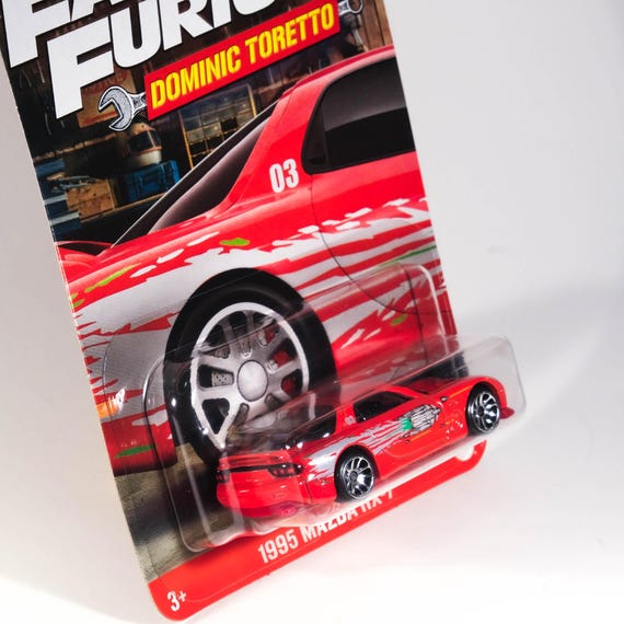 Hot Wheels Velozes E Furiosos 1995 Mazda RX-7: Série Dominic