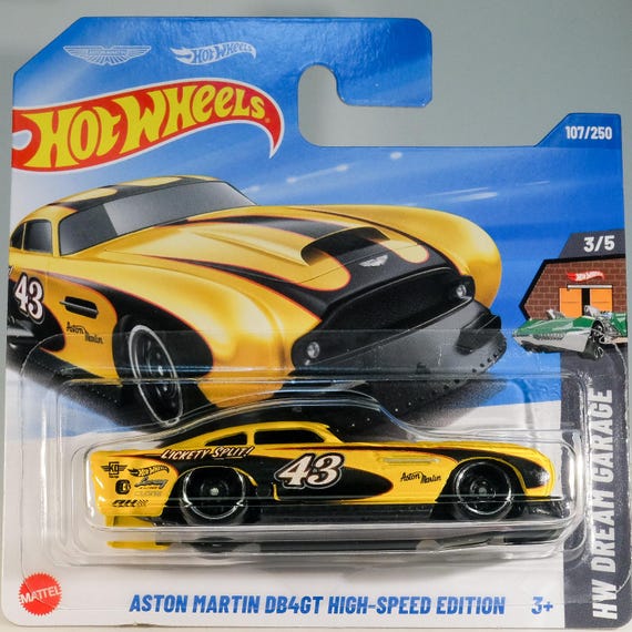 Hot Wheels Aston Martin DB4GT High Speed Edition 2024 yellow