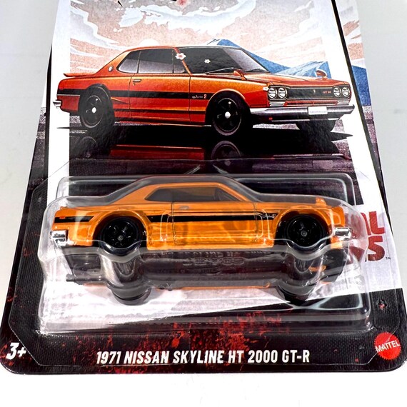 Hot Wheels 1971 Nissan Skyline HT 2000 GT-R - National Icons - Etsy
