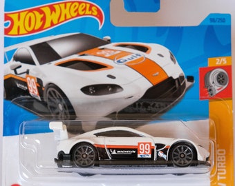 Hot Wheels HW Aston Martin Vantage GTE 98/250 Small Card - Etsy