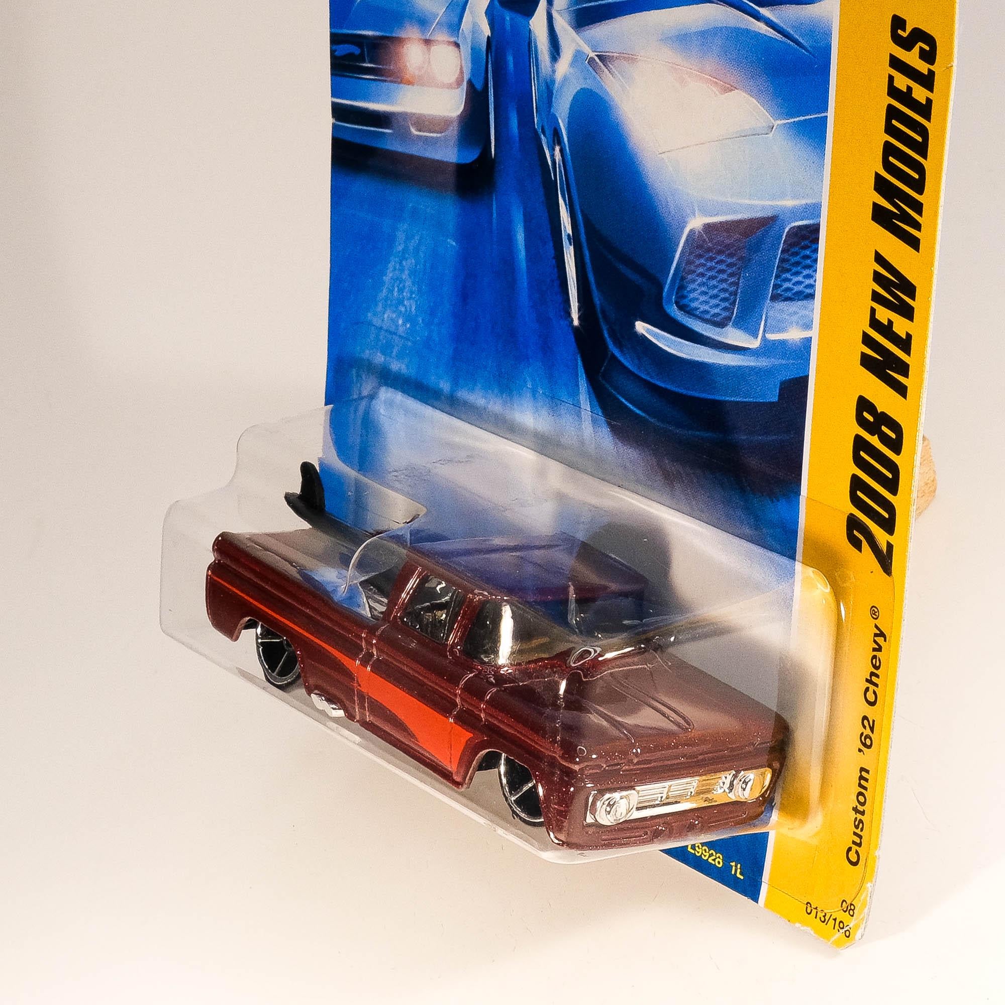 Hot Wheels 100 Years Custom 62 Chevy Pickup Yellow With
