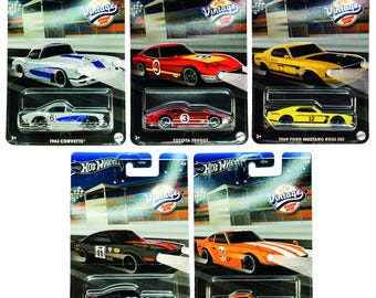 ホットウィール カーカルチャー Vintage Racing 5台セット Vintage