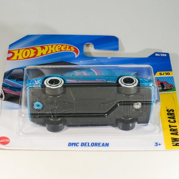 Hot Wheels DMC Delorean - HW Art Cars - Etsy