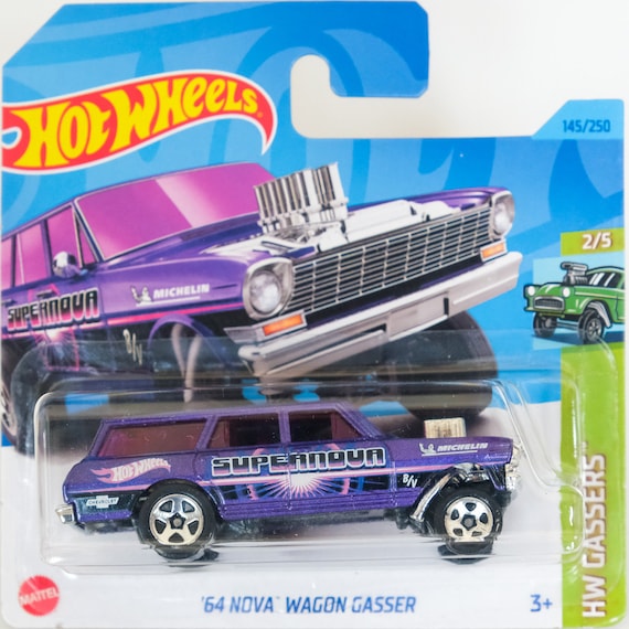 Hot Wheels Chevy Nova Wagon Gasser '64 - HW Gassers - Etsy