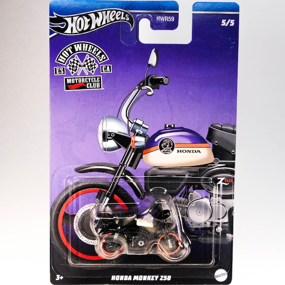 ミニカー HotWheels HONDA MONKEY Z50 Amazon.com: Hot Wheels Moto Series 3/5 Honda Monkey Z50 115